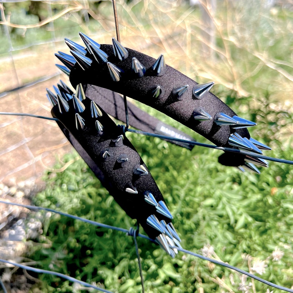 New! The “Elder Emo”  Soft Spikes Statement Headband